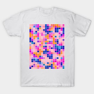 Colorful Mosaic Pattern T-Shirt